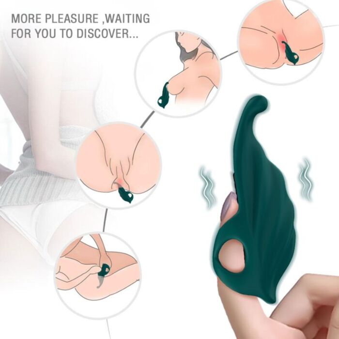 Stimulateur ARMONY Finger Stimulator & Vibrator avec 9 modes Stimulateur ARMONY Finger Stimulator & Vibrator avec 9 modes
