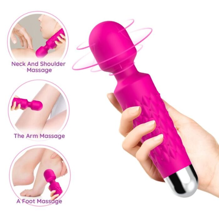 Vibromasseur ARMONY POSTMAN avec tête flexible Vibromasseur ARMONY POSTMAN avec tête flexible
