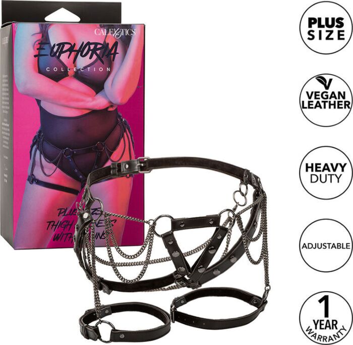 Arnés Thigh Calexotics Euphoria Plus Taille Plus