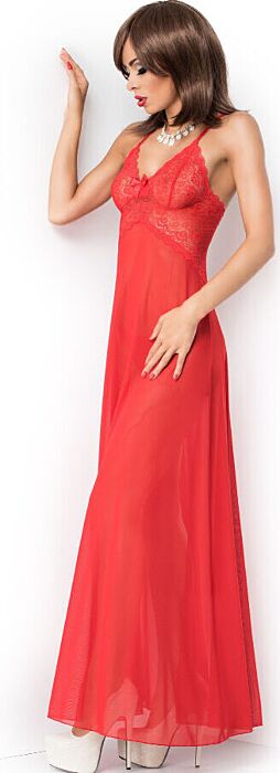 Babydoll Rouge Chilirose CR 3883 Élégance Sensuelle