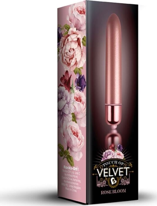 Bala Vibradora Rocks-Off Touch of Velvet Rose