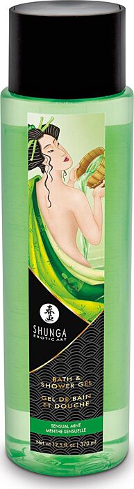 Gel douche & bain Shunga Menthe 370 ml - Cosmétique Érotique Gel douche & bain Shunga Menthe 370 ml - Cosmétique Érotique