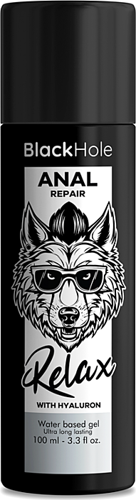 Base de reparación anal Black Hole con agua relajante y ácido hialurónico 100 ml. Base de reparación anal Black Hole con agua relajante y ácido hialurónico 100 ml.