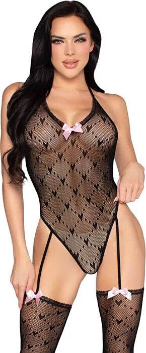 Body Lingerie Leg Avenue 89360 Noir Sexy