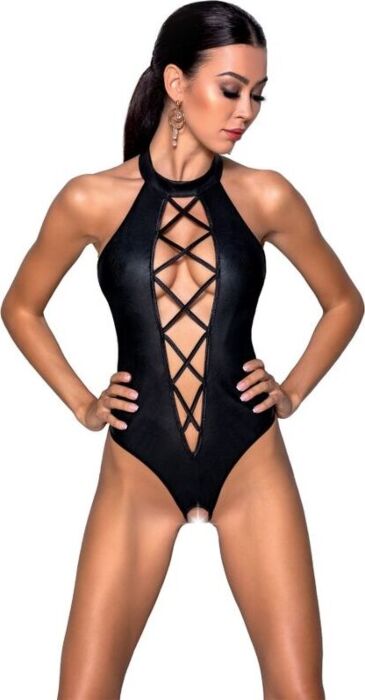 Body Passion Teddy en Cuir