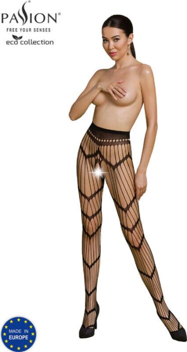 Combinaison Bodystocking EcoPassion Noir Combinaison Bodystocking EcoPassion Noir