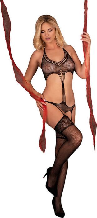 Bodystocking Livco Corsetti Mehlenn Élégance Noire