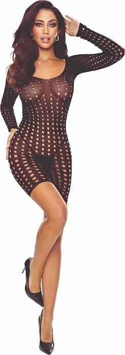 Bodystocking Passion BS110 Noir | Élégance Sensuelle Bodystocking Passion BS110 Noir | Élégance Sensuelle