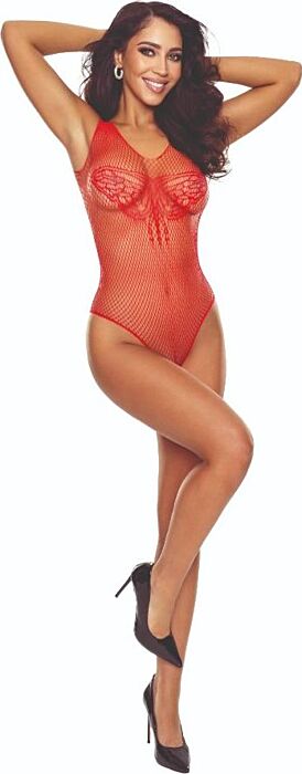 Bodystocking PASSION Mariposa Rouge - Élégance Sensuelle Bodystocking PASSION Mariposa Rouge - Élégance Sensuelle