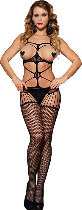 Bodystocking Sublime SUBBLIME Noir OUVERT Bodystocking Sublime SUBBLIME Noir OUVERT