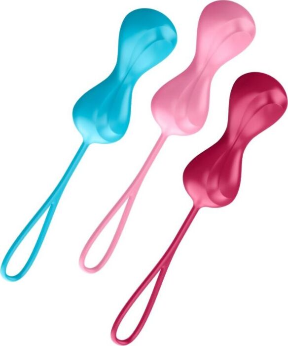 Set de 3 boules Kegel SATISFYER BALLS Set de 3 boules Kegel SATISFYER BALLS