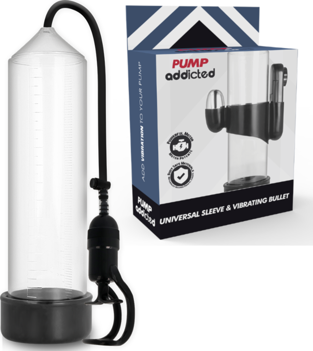 Bomba Erection Pump Addicted RX5 avec Vibrateur Bomba Erection Pump Addicted RX5 avec Vibrateur