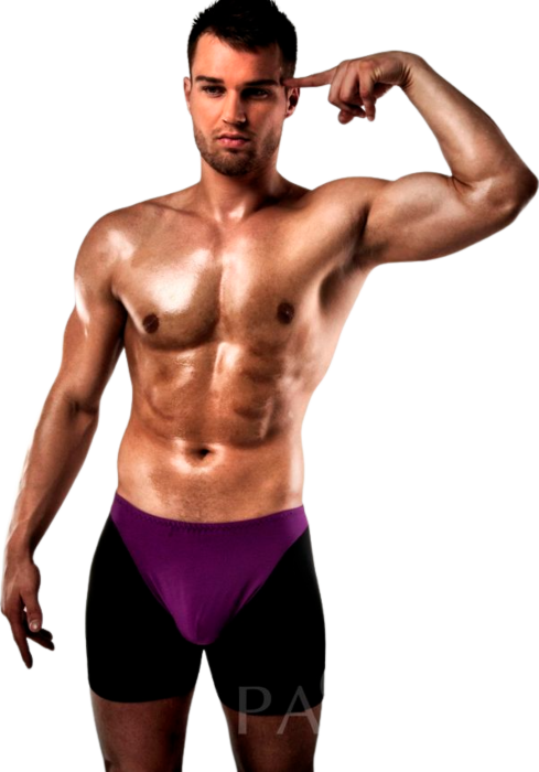 Boxer Passion Noir Violet S/M Boxer Passion Noir Violet S/M