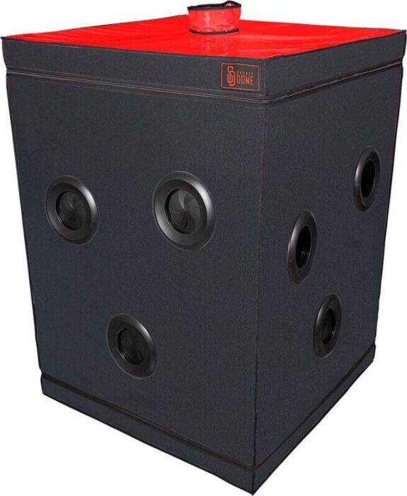 Cabine BDSM Secret Dome Scandale Noir & Rouge