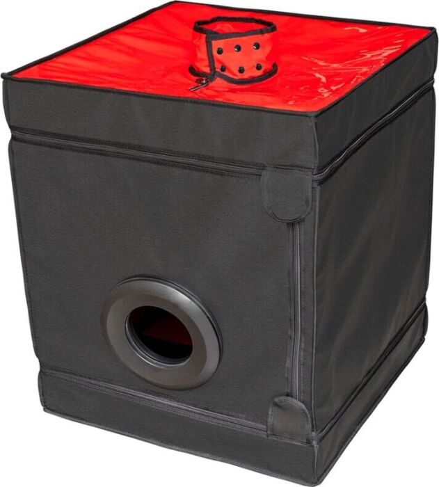 Cabine BDSM Secret Dome Bukkake Noir & Rouge