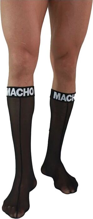 Calcetins Macho Underwear Noir Semitransparent Calcetins Macho Underwear Noir Semitransparent