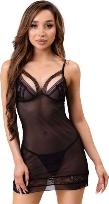 Chemise Tiana Livco Corsetti Noir Élégante