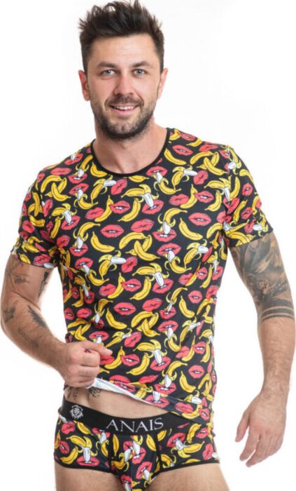 Camiseta ANAIS MEN Banana L - Élégance et Fun Camiseta ANAIS MEN Banana L - Élégance et Fun