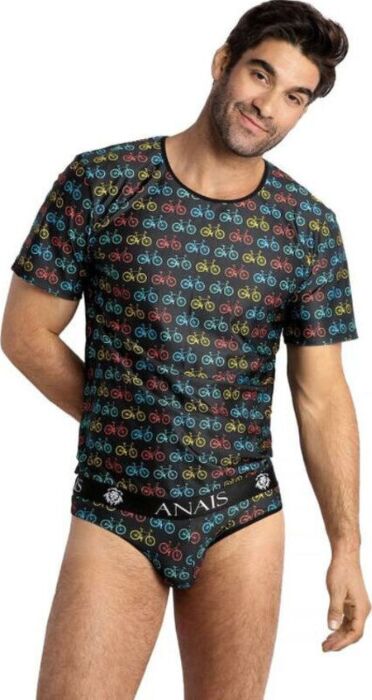 Camiseta ANAIS MEN Benito Sexy Ajustement Parfait Camiseta ANAIS MEN Benito Sexy Ajustement Parfait