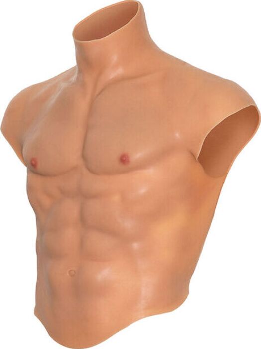 Camiseta Torso Masculin Hidden Desire - Silicona Naturel