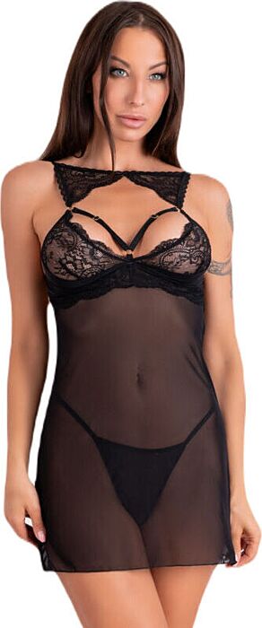 Chemise Krolina Livco Corsetti | Élégance Noire Chemise Krolina Livco Corsetti | Élégance Noire