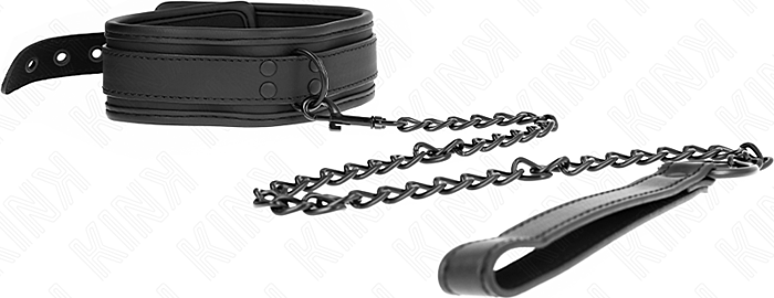 Collier BDSM KINK Ajustable Élégance et Contrôle Collier BDSM KINK Ajustable Élégance et Contrôle