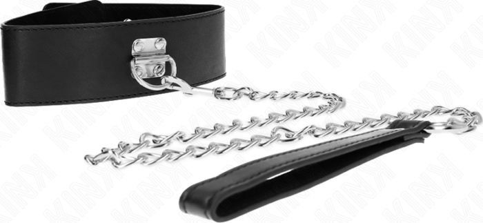 Collier avec sangle KINK Modèle 2 - Élégance BDSM