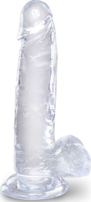 Dildo réaliste KING COCK Clear 15,2 cm