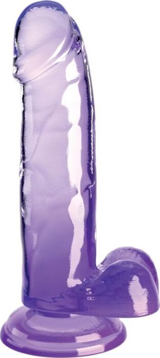 Pénis Réaliste King Cock 15.2 cm Morado