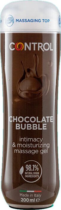 Gel de Massage Chocolat Bubble 3 en 1
