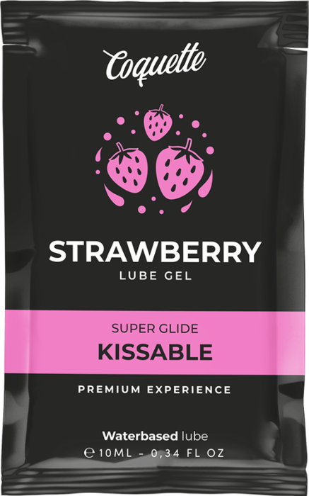 Coquette Cosmetics - Lubrifiant Kissable à la Fraise 10ml
