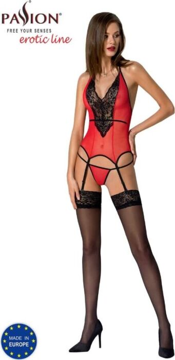 Corset Pivoine Rouge Passion