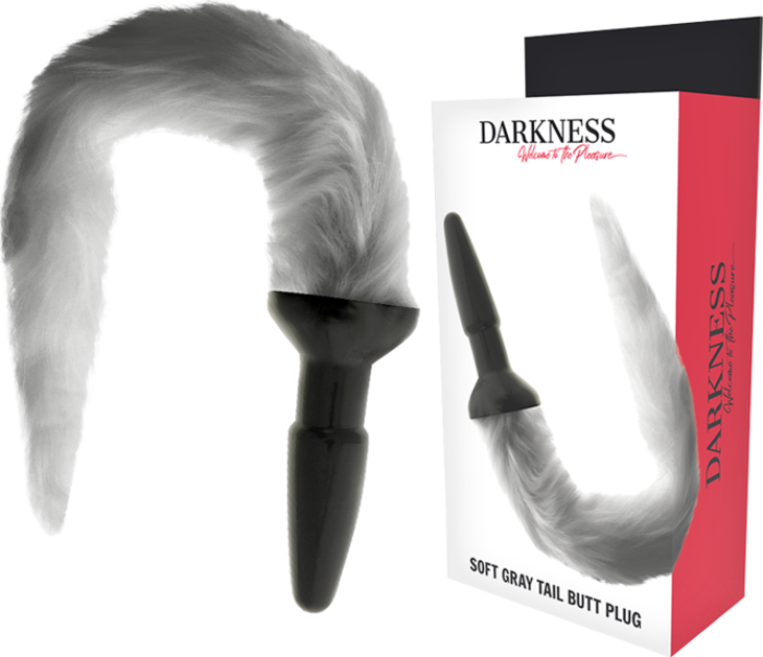 Cola Anal Gris Brillante

