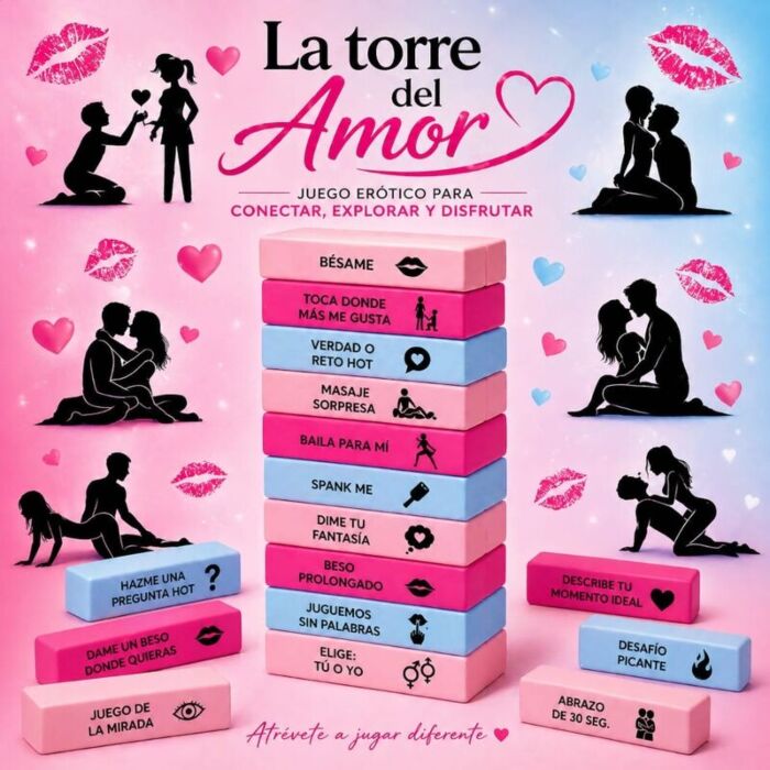 Jeu de Couple DIVERTY SEX LOVE TOWER GAME Jeu de Couple DIVERTY SEX LOVE TOWER GAME
