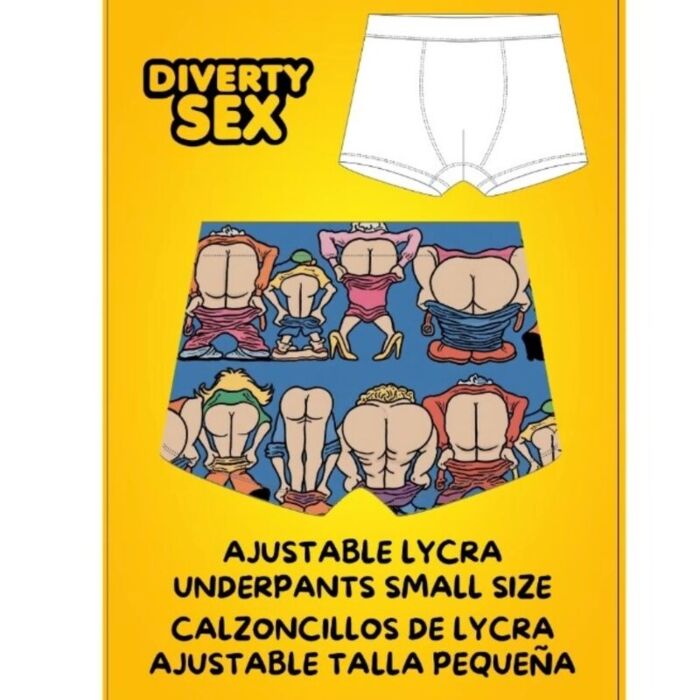 Boxer Diablo Picante Small Size avec design audacieux Boxer Diablo Picante Small Size avec design audacieux