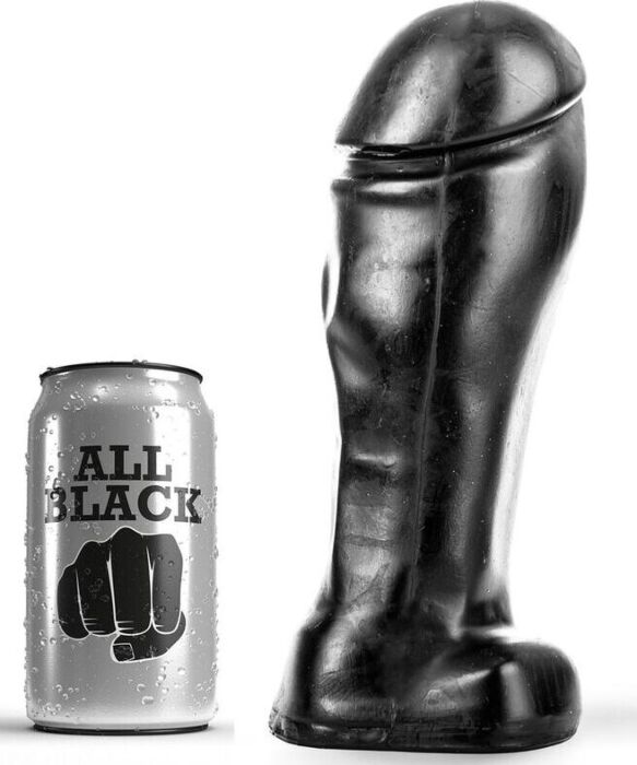 Dildo ALL BLACK 22 CM | Plaisir intense et design solide Dildo ALL BLACK 22 CM | Plaisir intense et design solide
