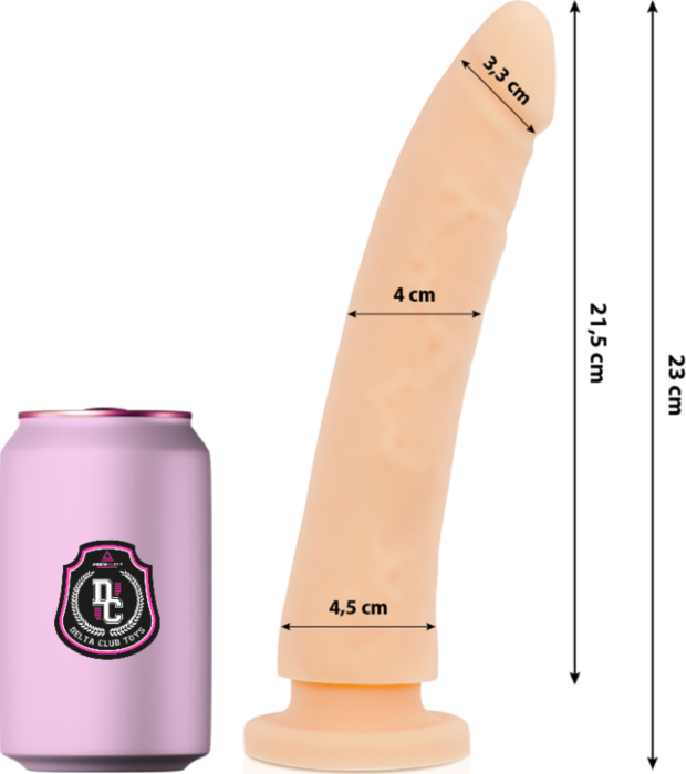 Dildo Delta Naturel 23 cm