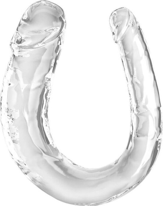 Dildo Double King Cock 33cm Transparent