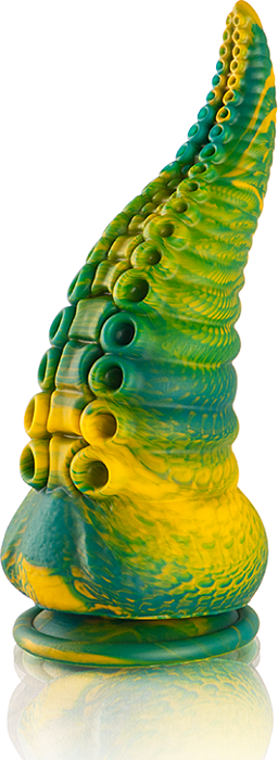 Dildo EPIC Cetus Tentacule Vert Petite Taille