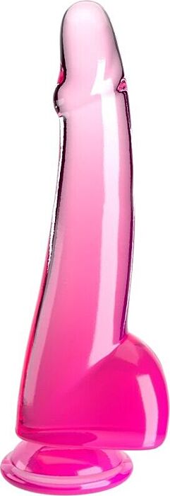 Dildo King Cock 19 cm Rose | Plaisir Réaliste Dildo King Cock 19 cm Rose | Plaisir Réaliste