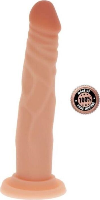 Dong Silicone Get Real 19 cm Naturel Réaliste