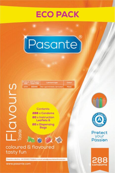 EcoSaveurs: Pack de 288 préservatifs