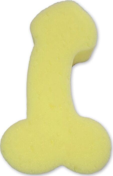 Esponge de Bain Diablo Picante Jaune Humoristique