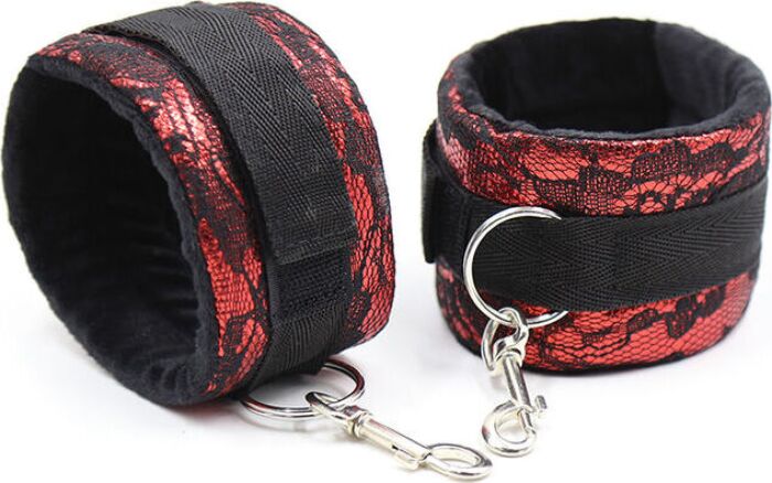 Menottes en Velours pour Bondage