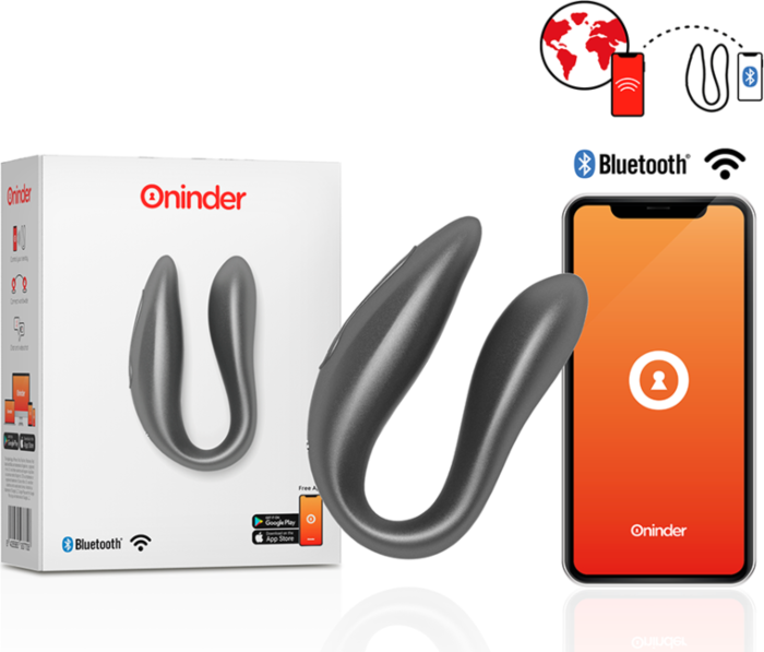 Stimulateur Lisbonne G & Clitoris - Noir Brillant