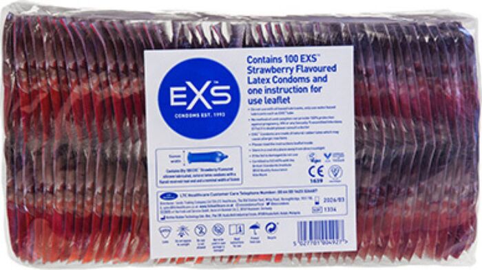 Exs - fraise - paquet de 100