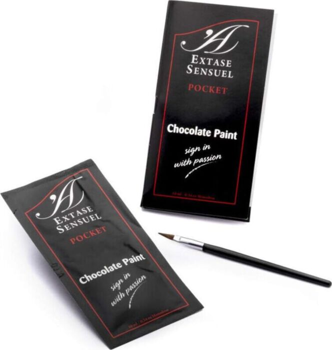 Extase sensuelle effet peinture 10ml attraction du corps au chocolat Extase sensuelle effet peinture 10ml attraction du corps au chocolat