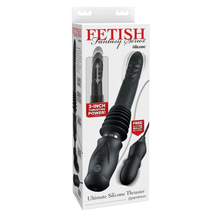 Vibrateur FETISH FANTASY SERIES ULTIMATE SILICONE THRUSTER - Action de poussée Vibrateur FETISH FANTASY SERIES ULTIMATE SILICONE THRUSTER - Action de poussée