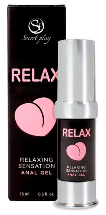 Gel anal Relax Secretplay 15 ml pour une expérience plaisante