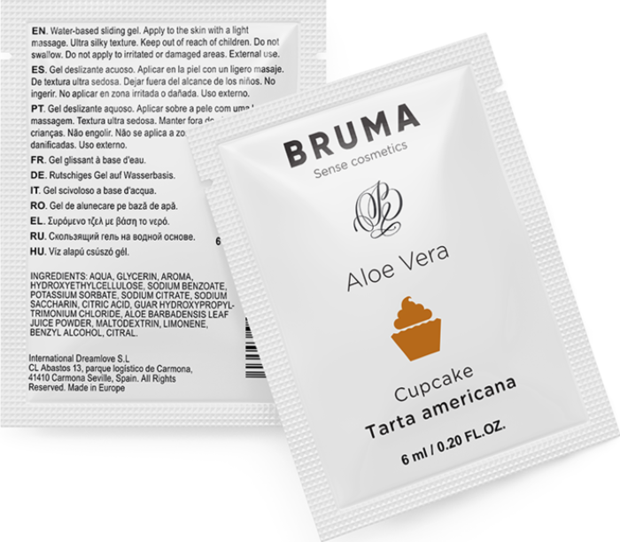 Gel Lubrifiant BRUMA - Aloe Vera Tarte Américain